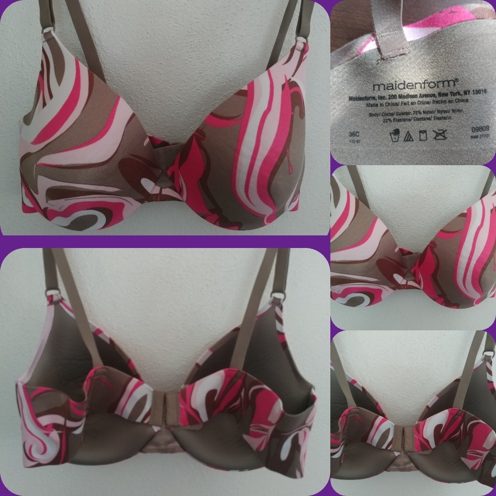 EUC MAIDENFORM BRA SIZE 36C